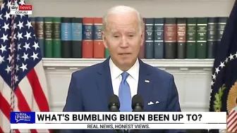 'Cognitively sound': Joe Biden mocked in compilation of president's gaffes