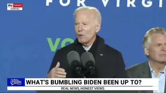 'Cognitively sound': Joe Biden mocked in compilation of president's gaffes