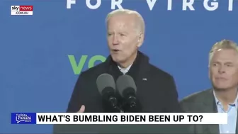 'Good luck America': US President Joe Biden gaffe compilation