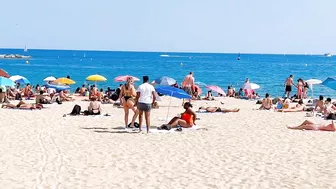 Beach Nova Icaria, Barcelona beach walk ????walking Spain best beaches