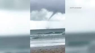 Waterspout spotted at Wrightsville Beach