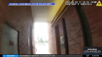 New body cam video released by Cal State Long Beach school PD in racial profiling case involving pro