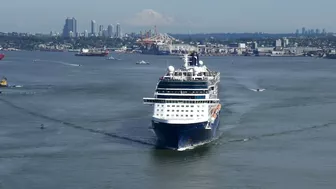 Celebrity Cruises "Celebrity Eclipse" Sail Away ( New Look )