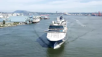 Celebrity Cruises "Celebrity Eclipse" Sail Away ( New Look )