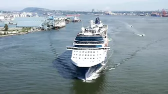 Celebrity Cruises "Celebrity Eclipse" Sail Away ( New Look )