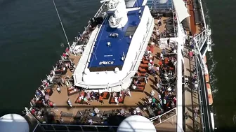 Celebrity Cruises "Celebrity Eclipse" Sail Away ( New Look )