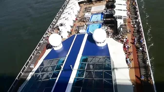 Celebrity Cruises "Celebrity Eclipse" Sail Away ( New Look )