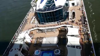 Celebrity Cruises "Celebrity Eclipse" Sail Away ( New Look )