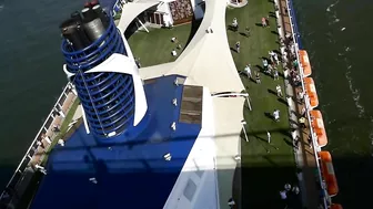 Celebrity Cruises "Celebrity Eclipse" Sail Away ( New Look )