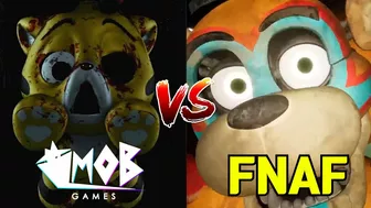 MOB Games VS FNAF | Who's Jumpscare is BETTER? | Poppy Playtime 3 #4