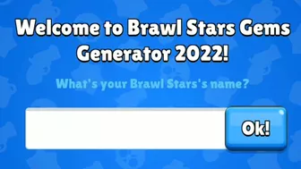 Brawl Stars GEMS GENERATORS be like