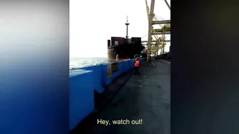 TOP 10 SHIP CRASH COMPILATION CAUGHT ON CAMERA