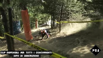 DOWNHILL 2022 - CAMPIONATO ITALIANO Sestriere | CRASH COMPILATION [4K UHD]