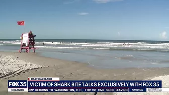 Man bit by shark at Florida beach tells his story - 'It is like a knife'