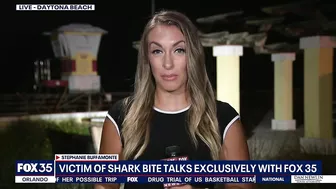 Man bit by shark at Florida beach tells his story - 'It is like a knife'