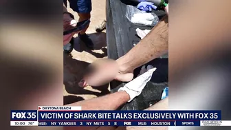 Man bit by shark at Florida beach tells his story - 'It is like a knife'