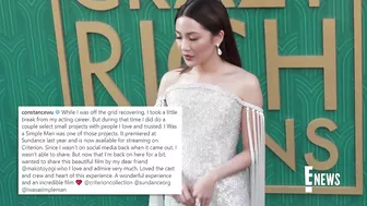 Constance Wu Returns to Instagram & Talks Going "Off the Grid" | E! News