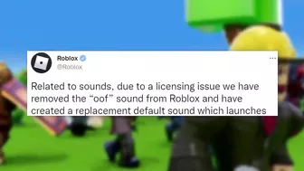 Rest in Peace, Roblox "Oof" Sound