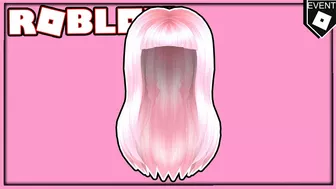 [EVENT] ROBLOX HOW TO GET NARS BLUSH PINK HAIR WITH BANGS | NEW ROBLOX FREE EVENT ITEMS!