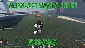 All Project Slayer Roblox Codes! (FREE SPINS!) | Project Slayer Roblox Update Codes 2022 Today July