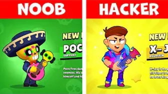 ???? NOOB vs HACKER ???? Brawl Stars