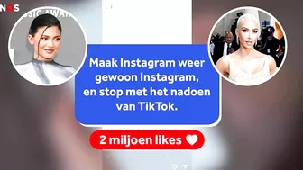 Veel mensen boos op Instagram: 'Begint te veel op TikTok te lijken'