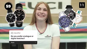 90sec Tissot Challenge with BMX Racing star, Zoe Claessens