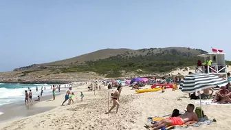 IBIZA Beach Summer - Mesquida One Of The Best Beach On Mallorca Island Life Walking 4K Travel Vlog