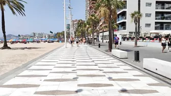 BENIDORM ???????? LEVANTE BEACH JULY 2022 Costa Blanca SPAIN Walking Tour 4K