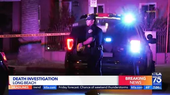 Injured man dies after being found in Long Beach neighborhood