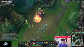 Faker enjoys dodging Oner's skill ???? T1 Stream Moments | T1 cute moments