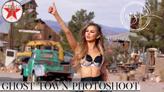 Model Photoshoot VLOG, Wild Set Free in Las Vegas Ghost Town | 4K