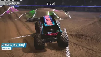 History of CAR CRUSHING in Monster Jam/Monster Truck Games