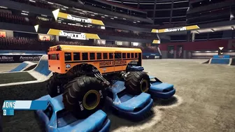 History of CAR CRUSHING in Monster Jam/Monster Truck Games