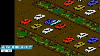 History of CAR CRUSHING in Monster Jam/Monster Truck Games