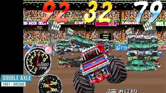 History of CAR CRUSHING in Monster Jam/Monster Truck Games