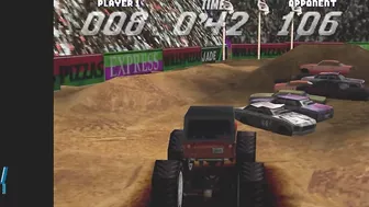 History of CAR CRUSHING in Monster Jam/Monster Truck Games