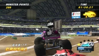 History of CAR CRUSHING in Monster Jam/Monster Truck Games