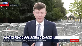 Commonwealth Games gets underway in Birmingham | GB News’ Will Hollis reports