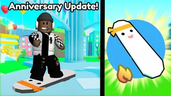 ????*NEW* Mascot Hoverboard for Anniversary Update in Pet Simulator X (Roblox)