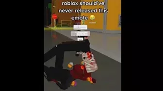 wtf is this new roblox emote bro...