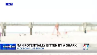 Man possibly bitten by a shark at Jacksonville Beach