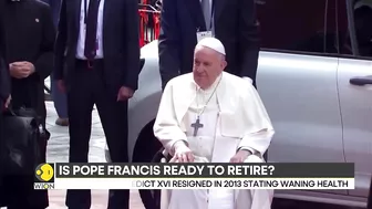 Pope Francis says he needs to slow down travel or consider retirement | Latest English News | WION