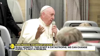 Pope Francis says he needs to slow down travel or consider retirement | Latest English News | WION