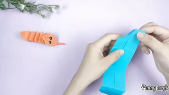 Fold A Snake From Paper | DIY Funny Fingers