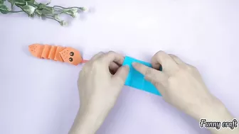 Fold A Snake From Paper | DIY Funny Fingers