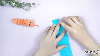 Fold A Snake From Paper | DIY Funny Fingers