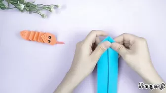 Fold A Snake From Paper | DIY Funny Fingers