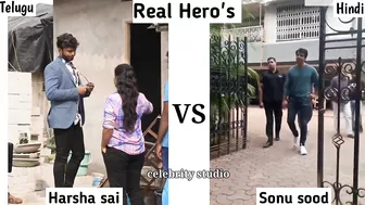 Harsha sai vs Sonu sood || Real Hero's || Telugu || Hindi #harshasai #soonusood @Celebrity Studio