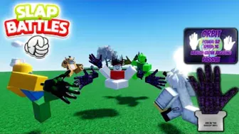 The Orbit Glove In A Nutshell - Roblox Slap Battles Animation